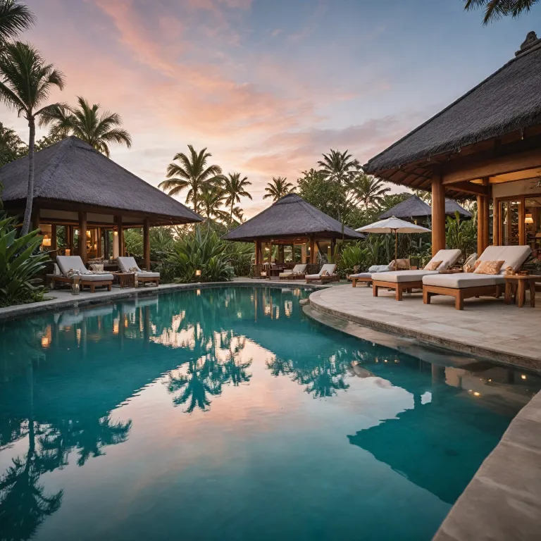 Elegant beachfront hotels in Bali Indonesia for refined coastal stays